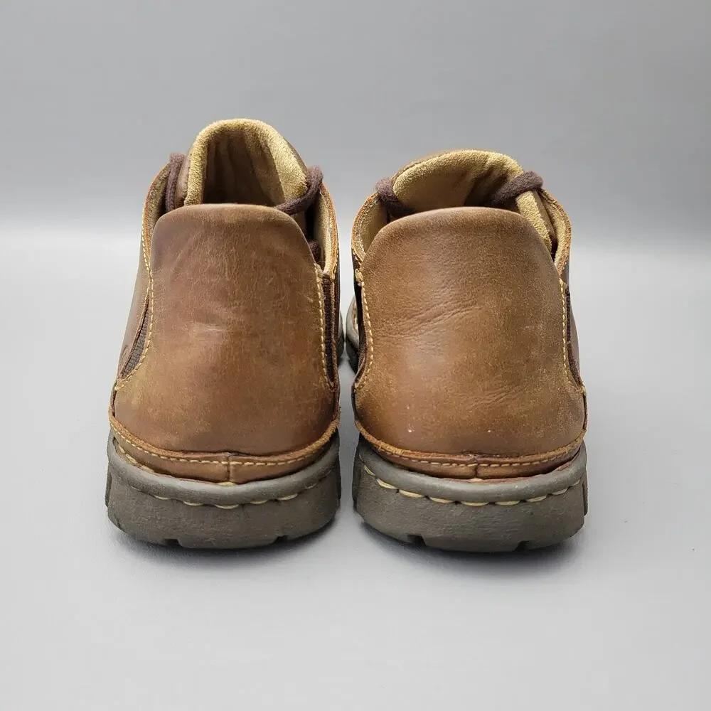 Born Mens Size 9 Brown Sandor Oxford Loafers Lace- Up Comfort Shoes